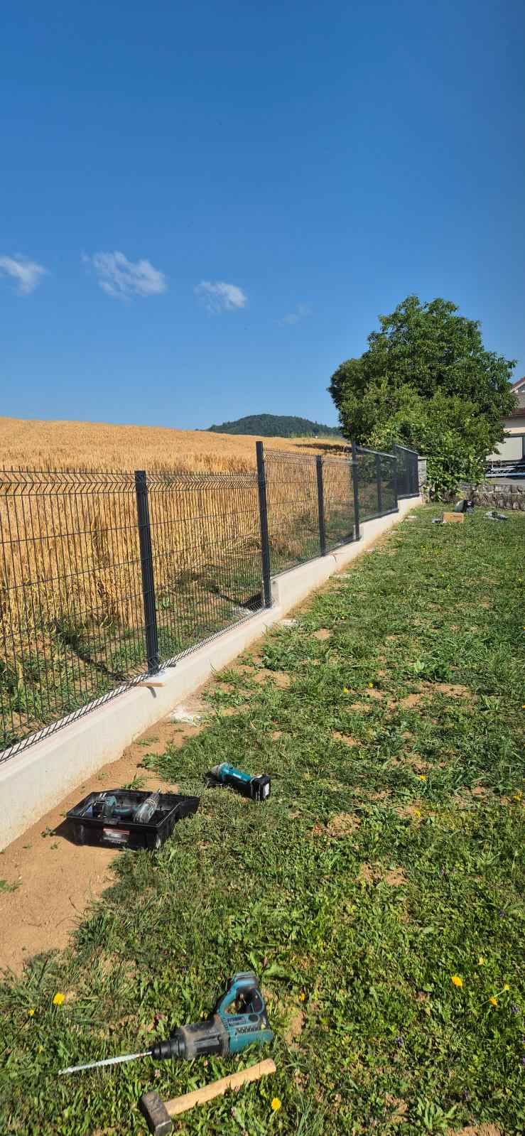 Utrinek z montaže